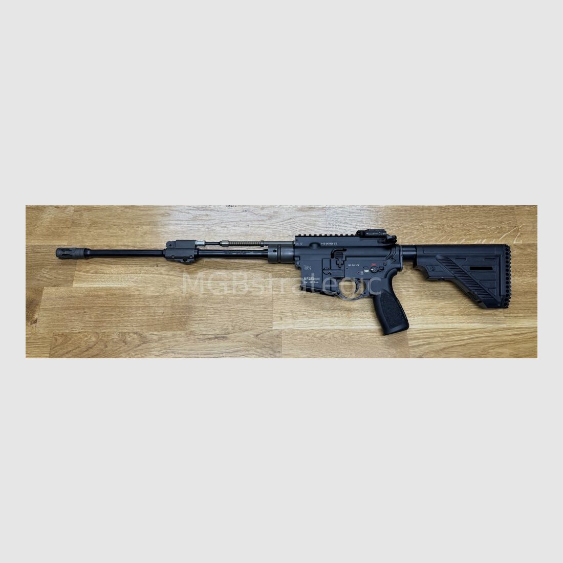 Heckler & Koch MR223 A3 Slim-Line 16,5" loop - semi-automatisch geweer .223Rem systeem HK416 / slechts 3,32 kg / loop afgedraaid / op verzoek lange handguard - volledig aangepast aan uw wensen