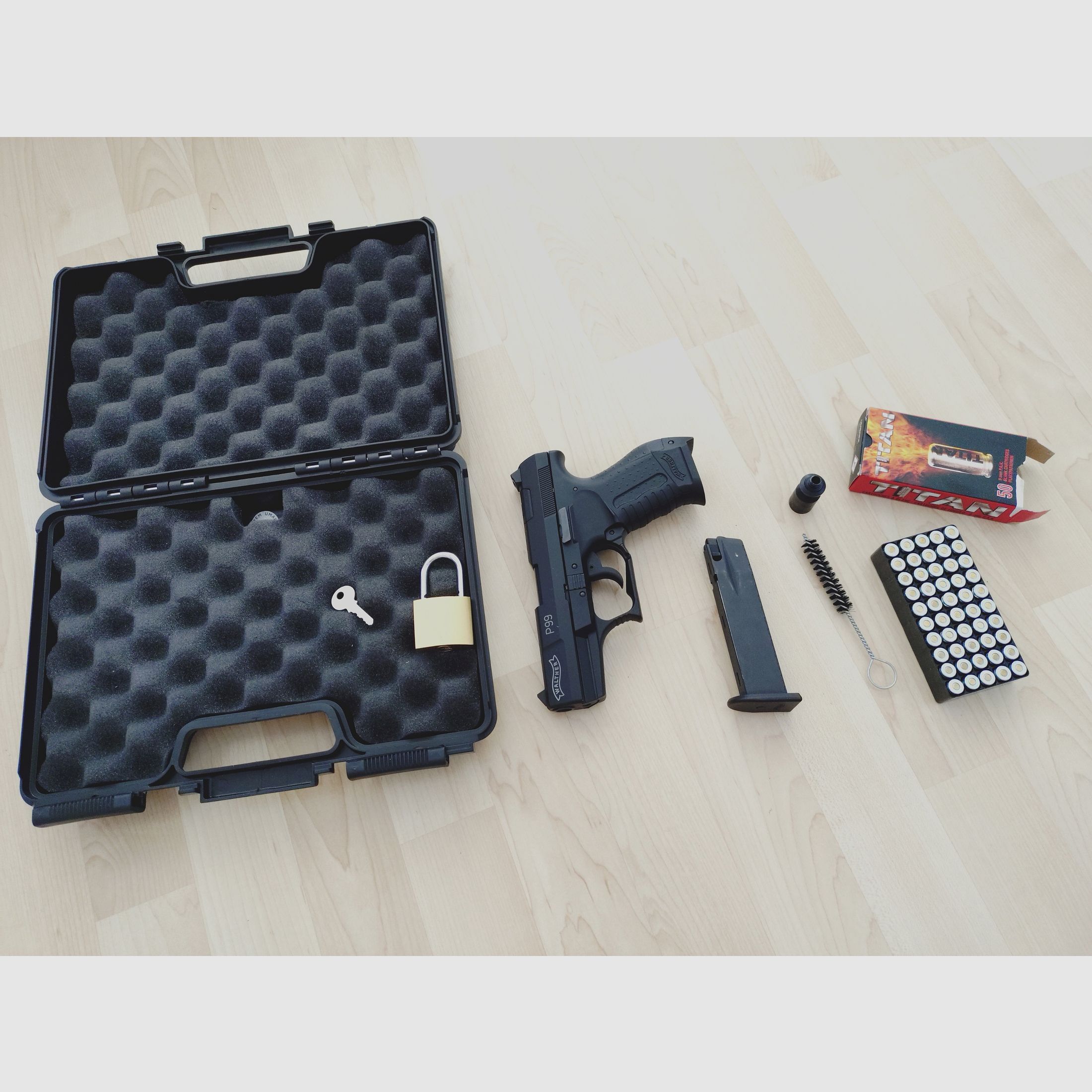 Walther P99 P.A.K. pistola de fogueo, imagen 6 de 6