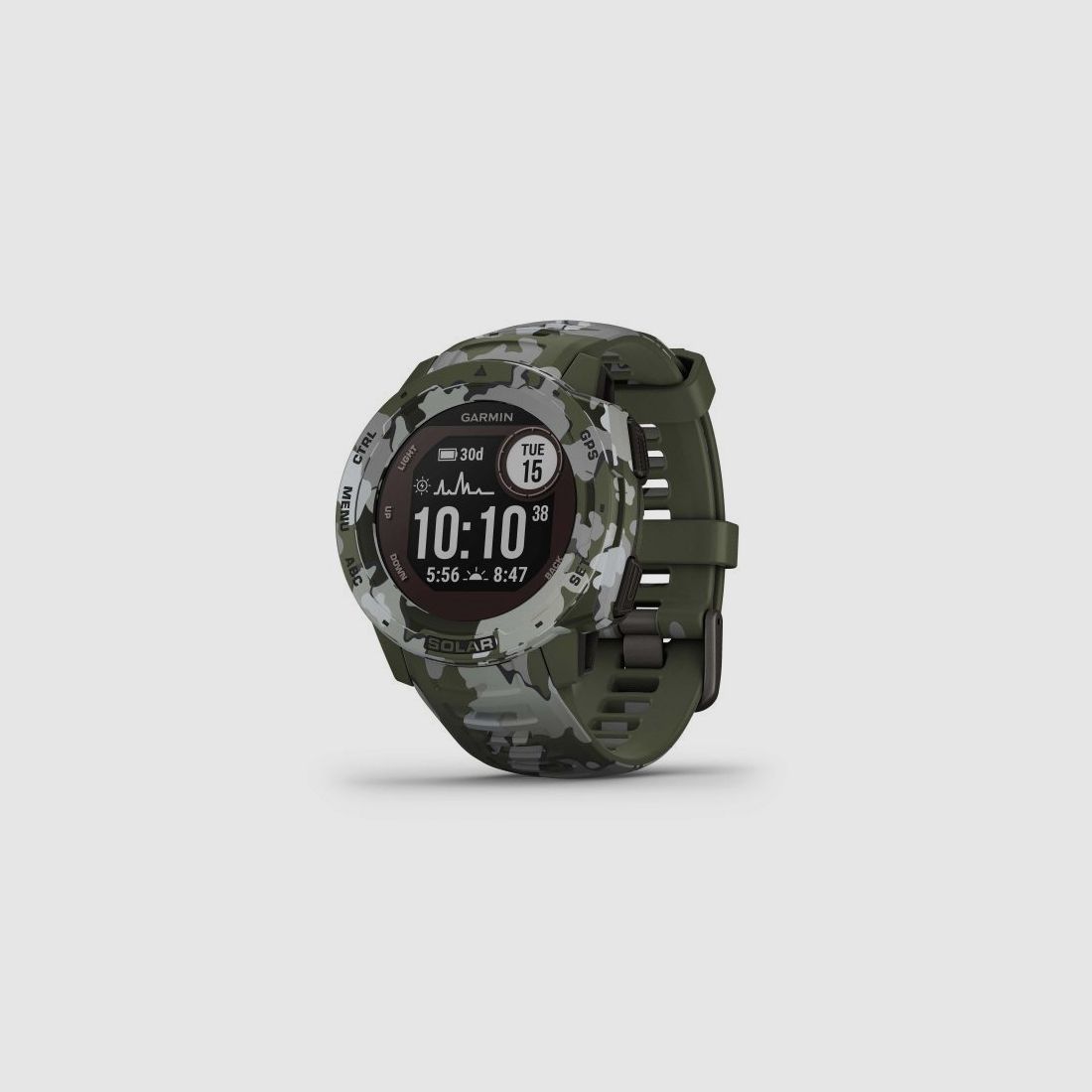 Garmin Garmin Instinct Solar Camo grün