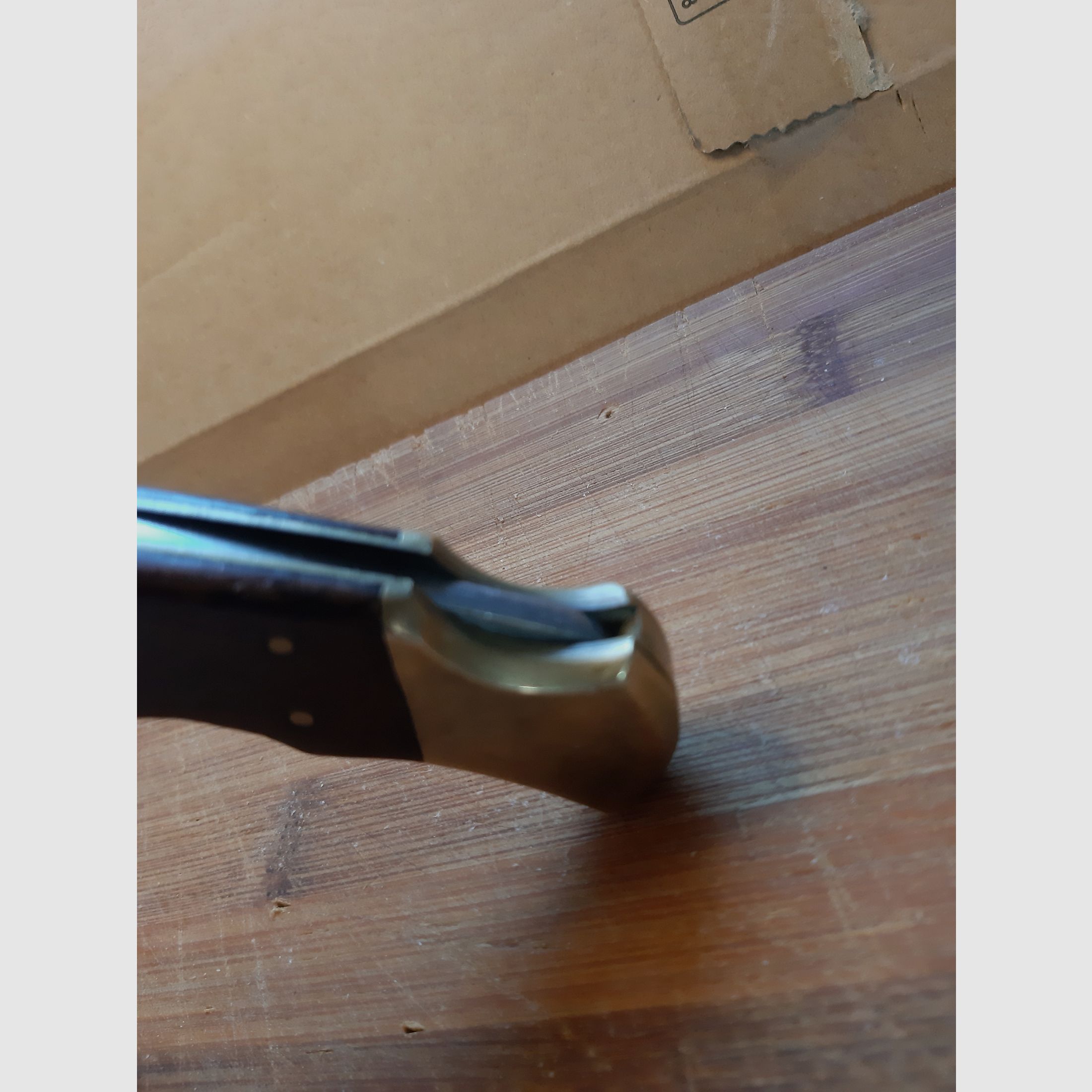 COUTEAU DE CHASSE Couteau pliant - CJH 207713 Herbertz environ 60 ans jeune