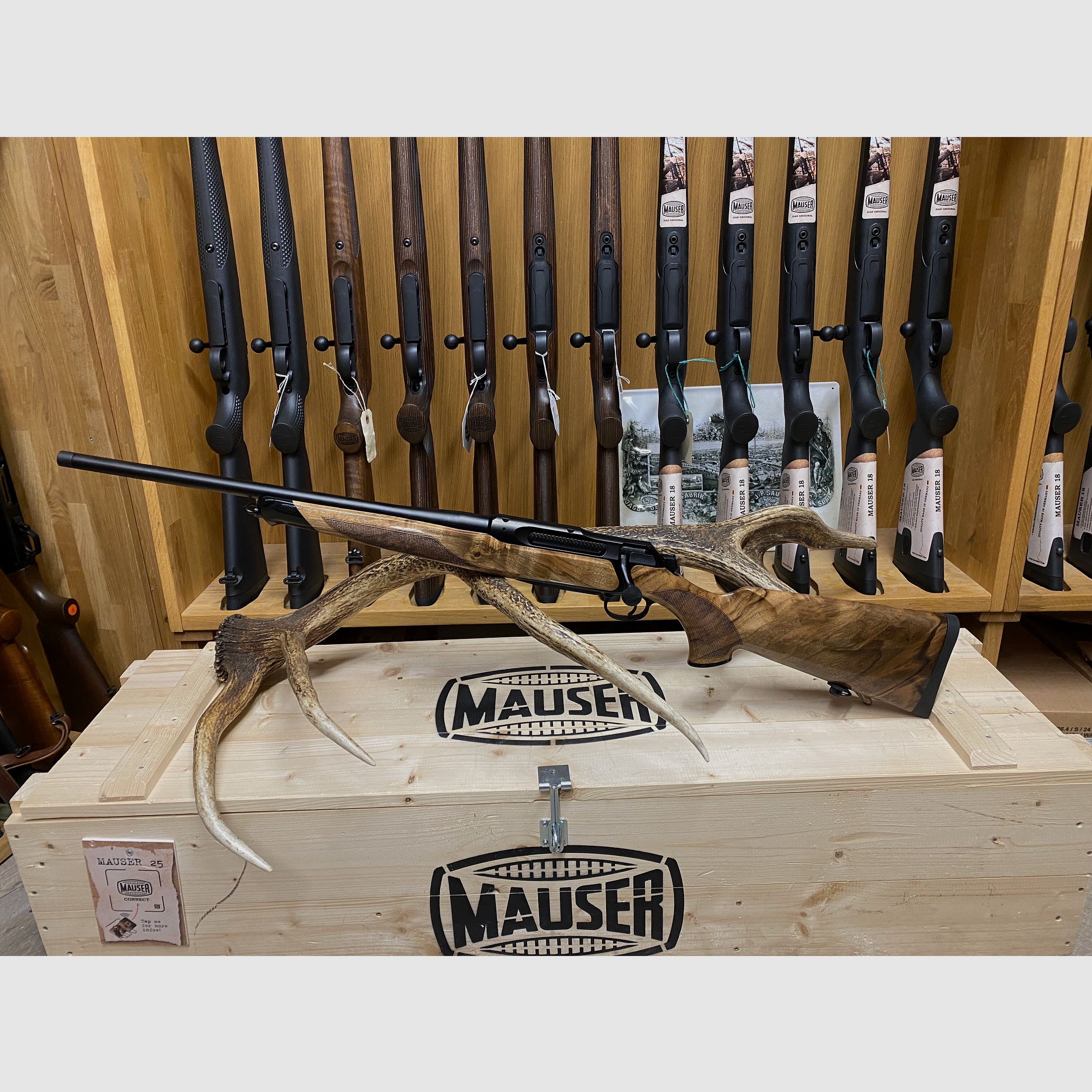 Sauer 505 Ergo Lux, mit Elegance Paket, links