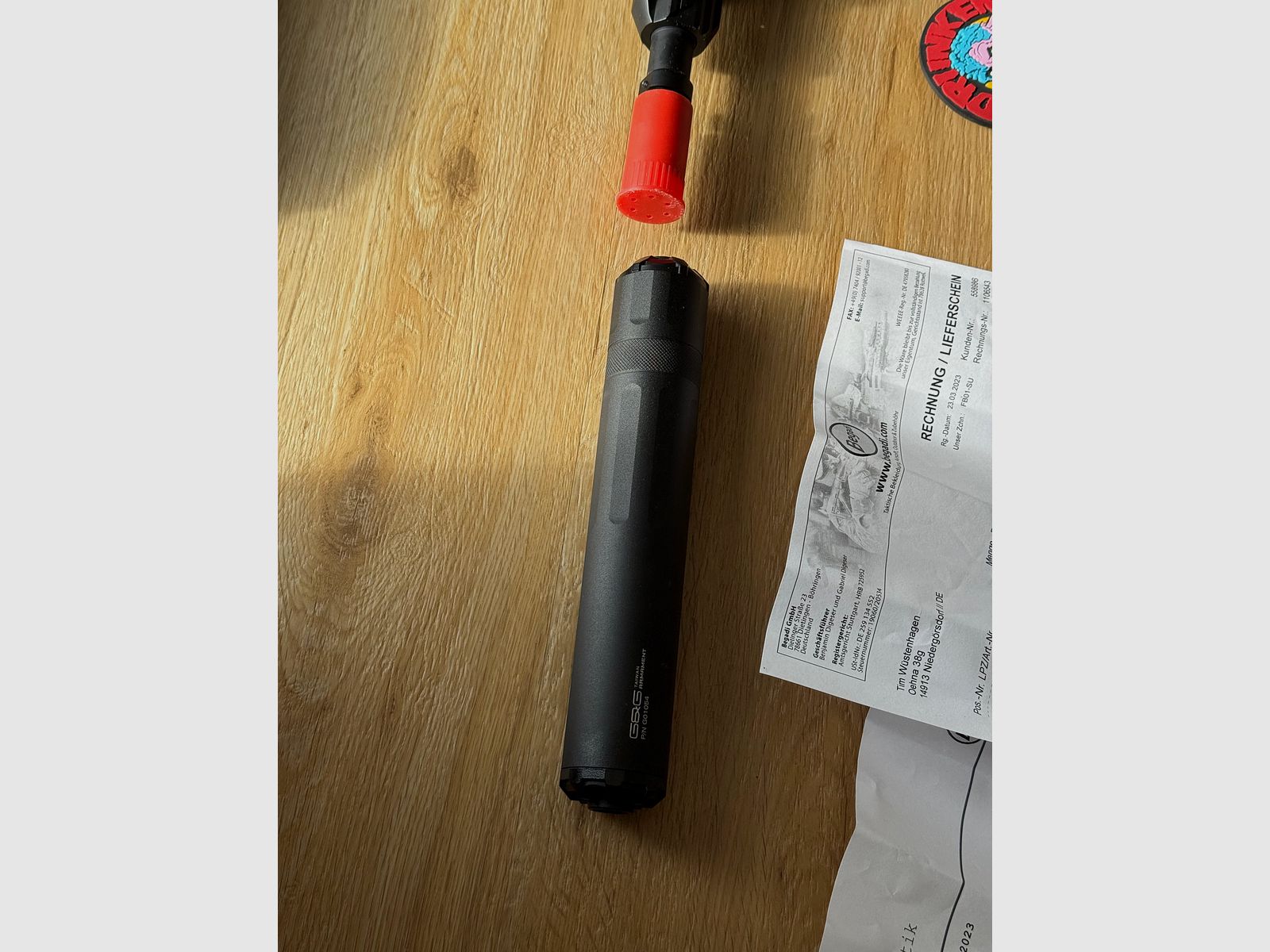 ICS M4 CXP HOG Tubular S incl. accessoires