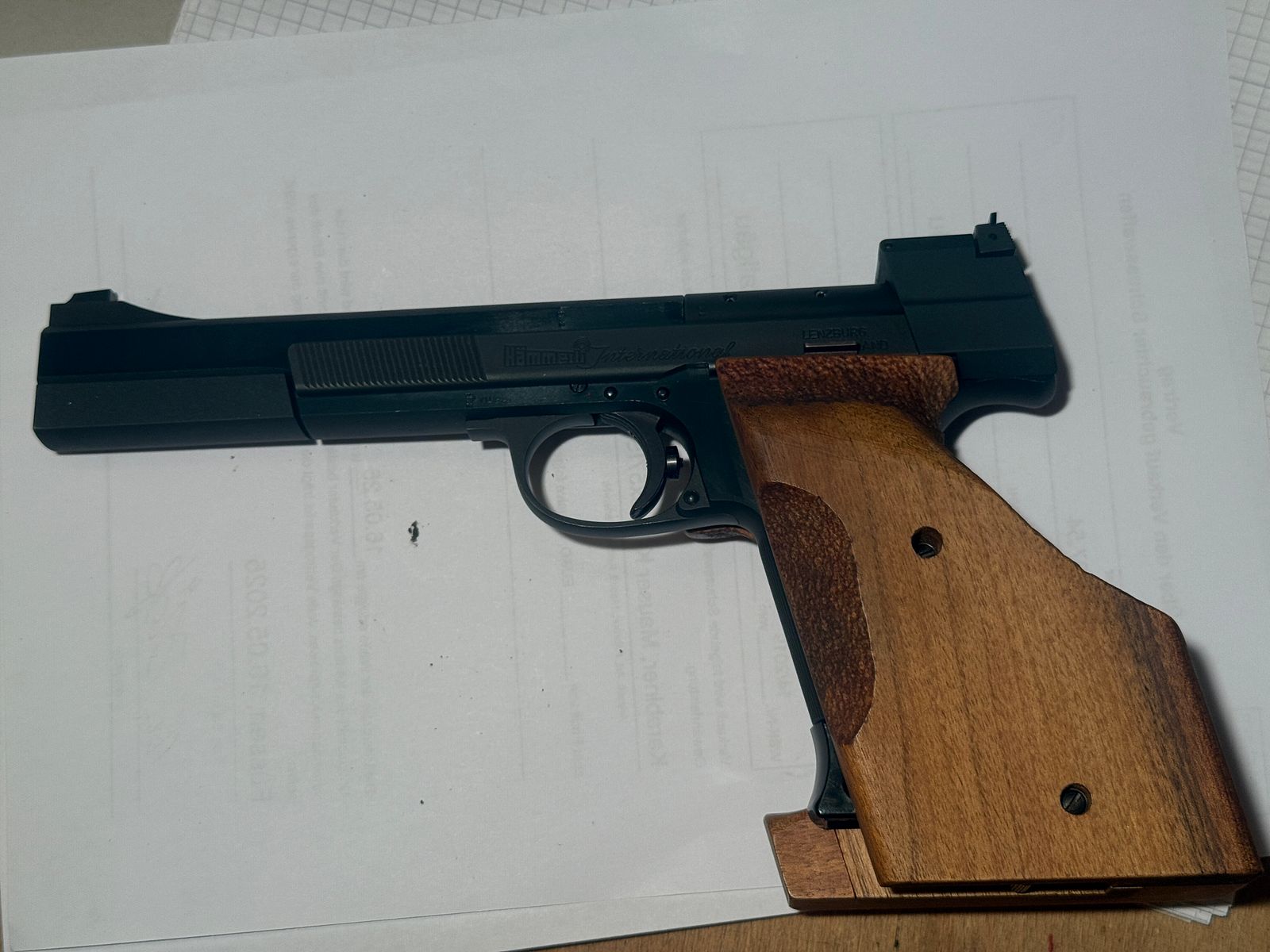 Sport Pistole Hämmerli 215 Kaliber .22lr