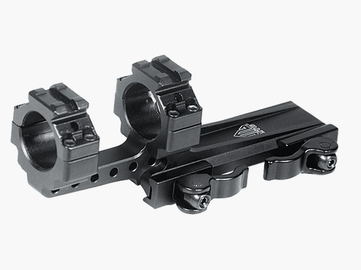 UTG Integral 1" montage monobloc QD déporté, 2 fentes supérieures, base de 100 mm