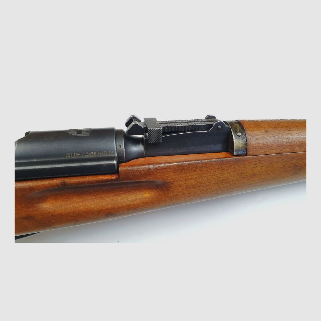 Waffenfabrik Bern K31 Kaliber 7,5x55swiss komplett nummerngleich + Hämmerli