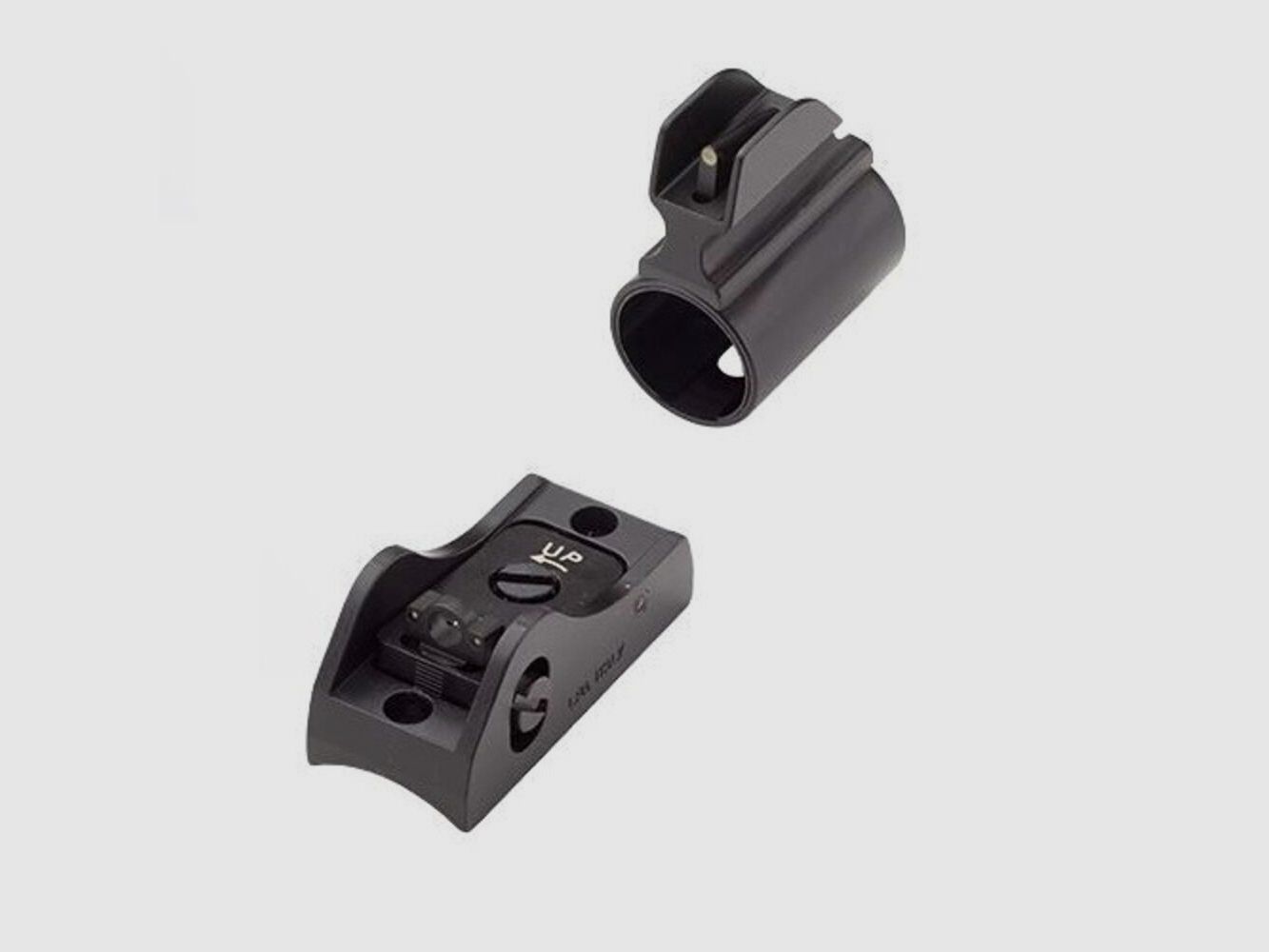 Zestaw celowniczy LPA N-Ghostring zielony 3-Dot 12GA