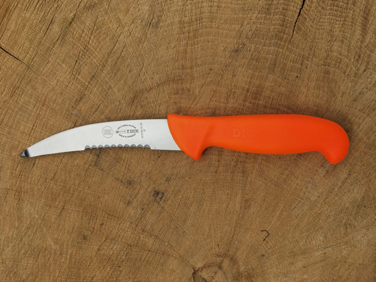 Aufbrechmesser, Anschnittwelle "NEU" - Aufbrechmesser orange