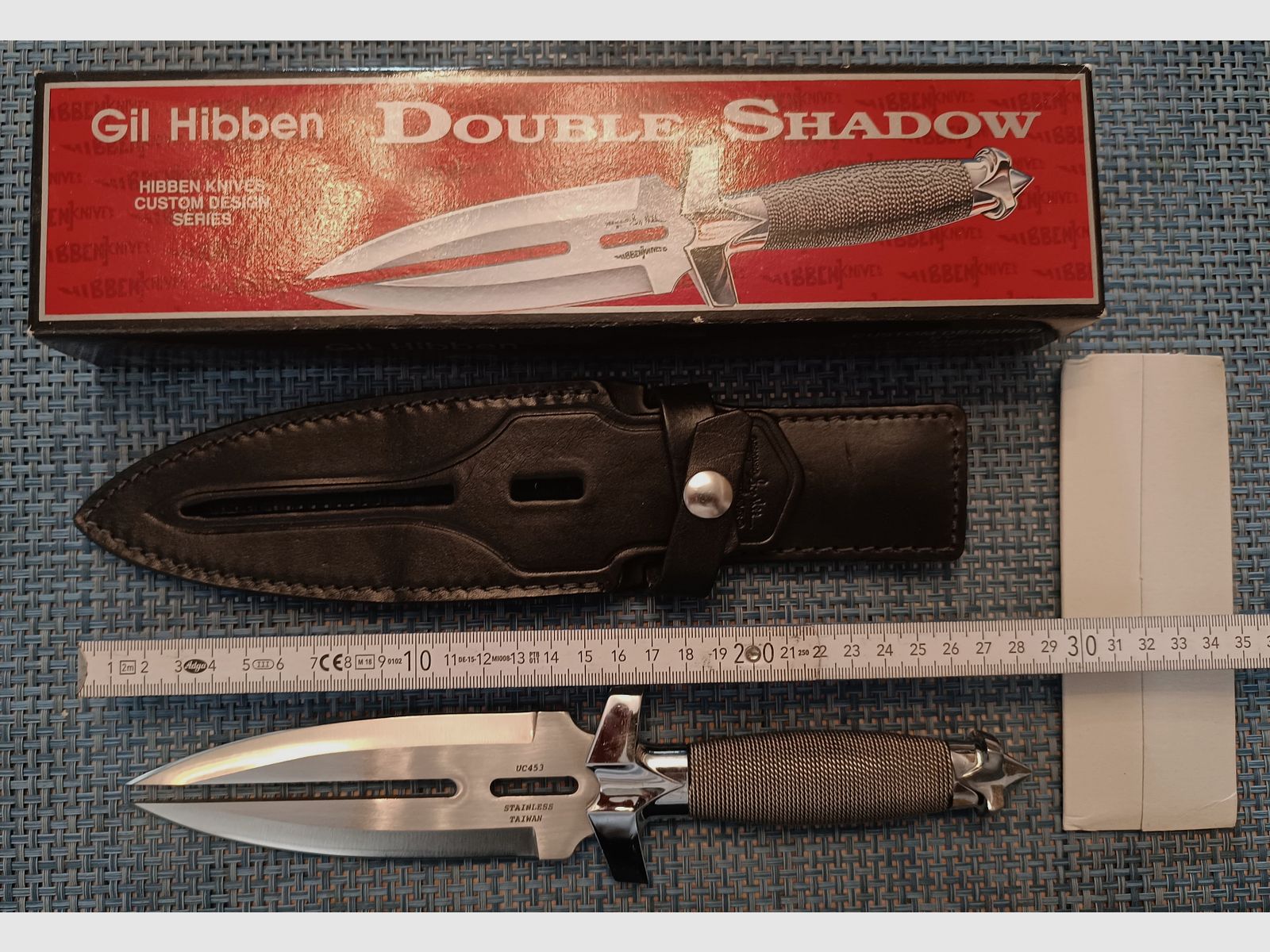 Gil Hibben Double Shadow Dubbel-Klinge Fantasy Dolk Verzamelaars