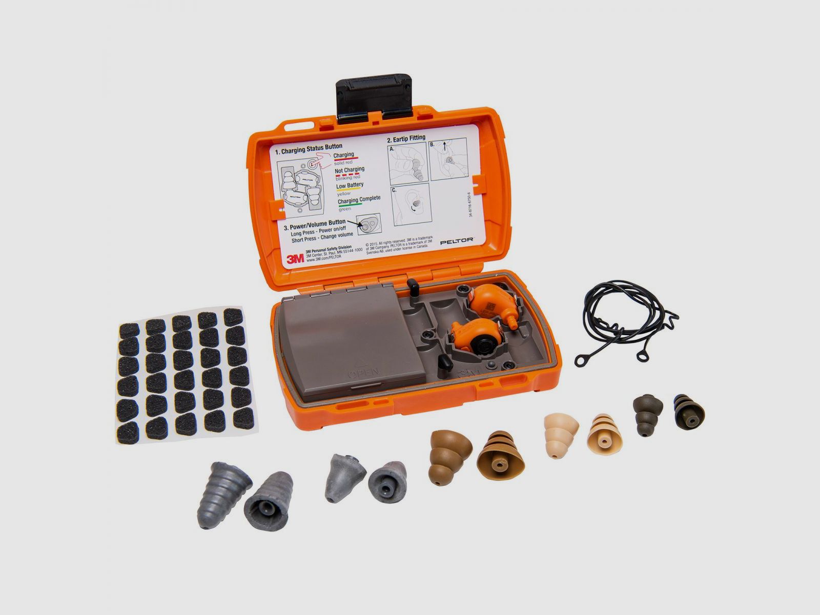 3M™ Peltor™ LEP-200 EU orange