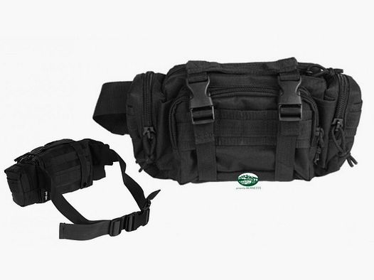 MILSPEC Taktischer Umhängetasche schwarz 13510002