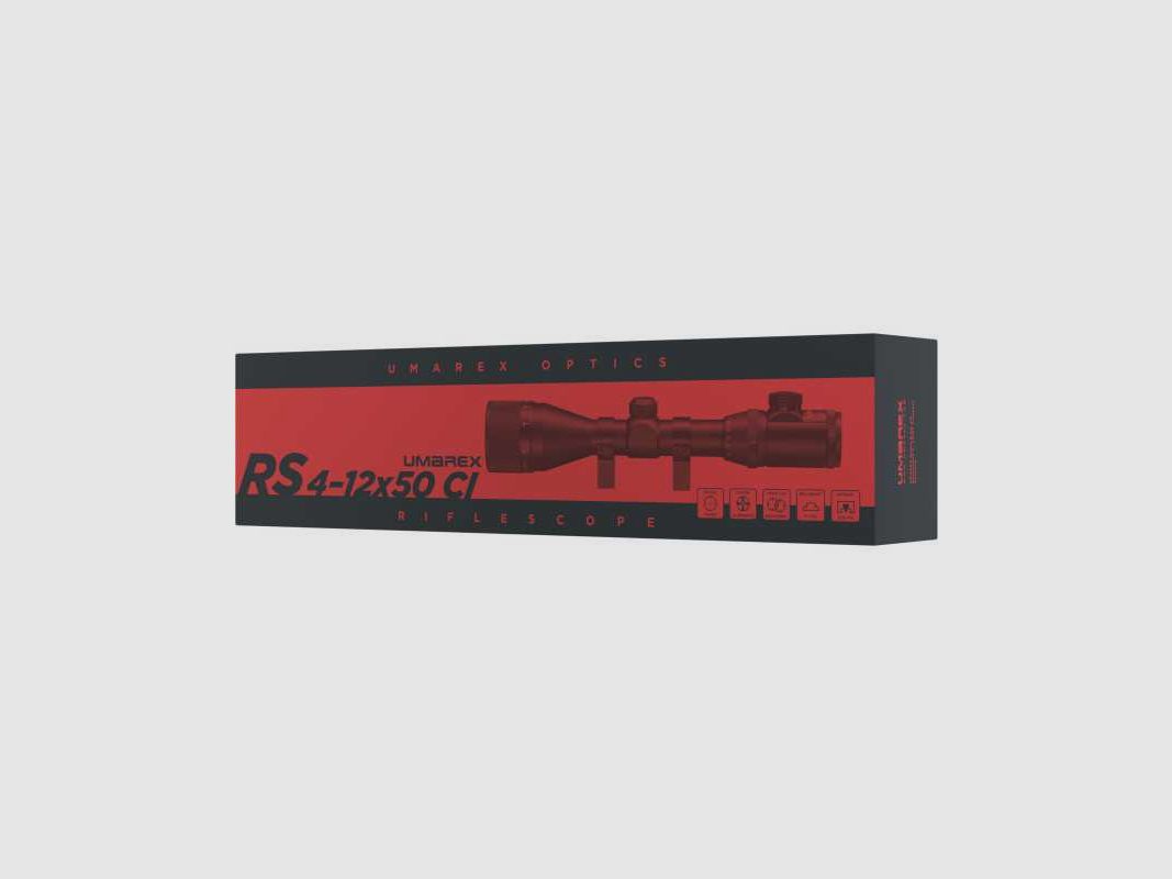 Umarex RS 4-12x50 CI Zielfernrohr inkl. Montageringen Ø30 mm