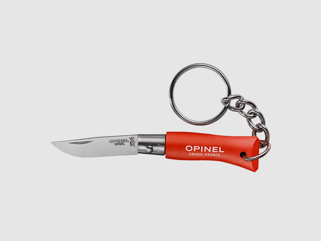 Opinel Schlüsselanhänger Messer N°02 Inox - OP002272