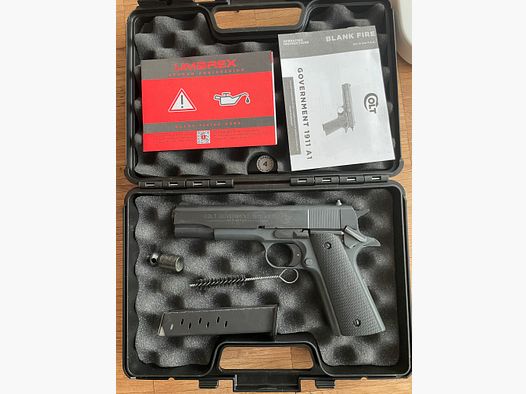 Colt Schreckschuss Pistole Government 1911 A1