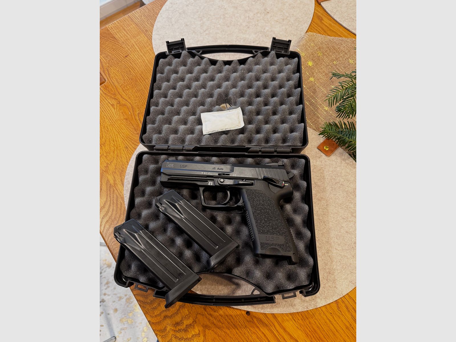 Heckler & Koch Pistole USP Custom Sport .45ACP