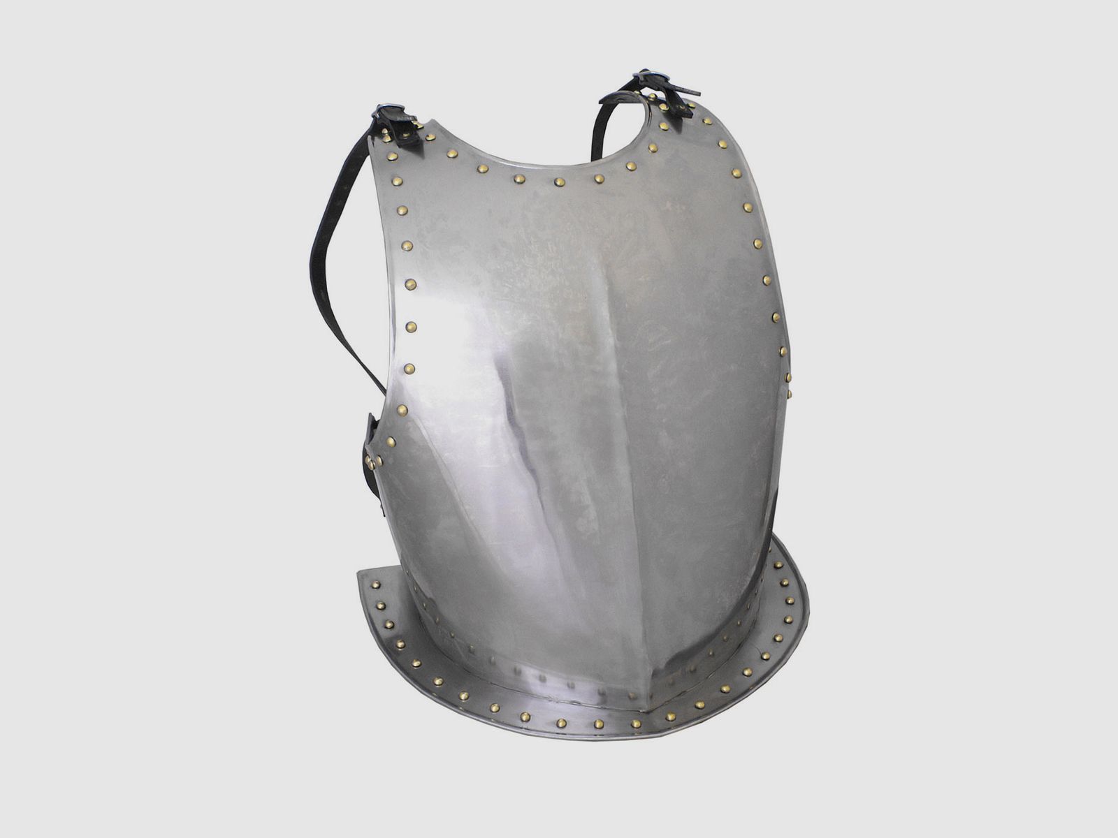 Brustpanzer mit verstellbaren Lederriemen