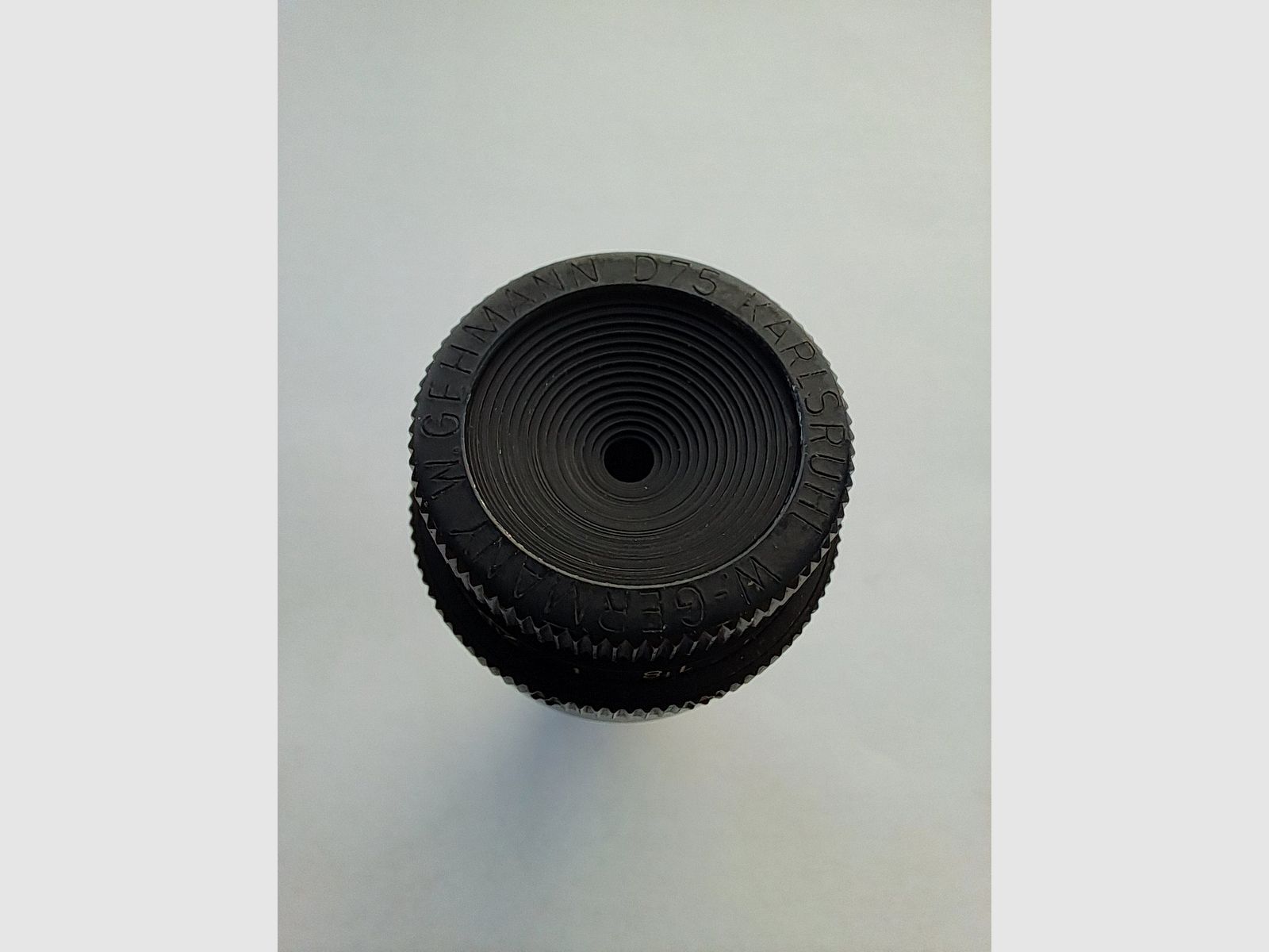 Gehmann D75 mit Irisblende, Farbfilter und Dioptrien 