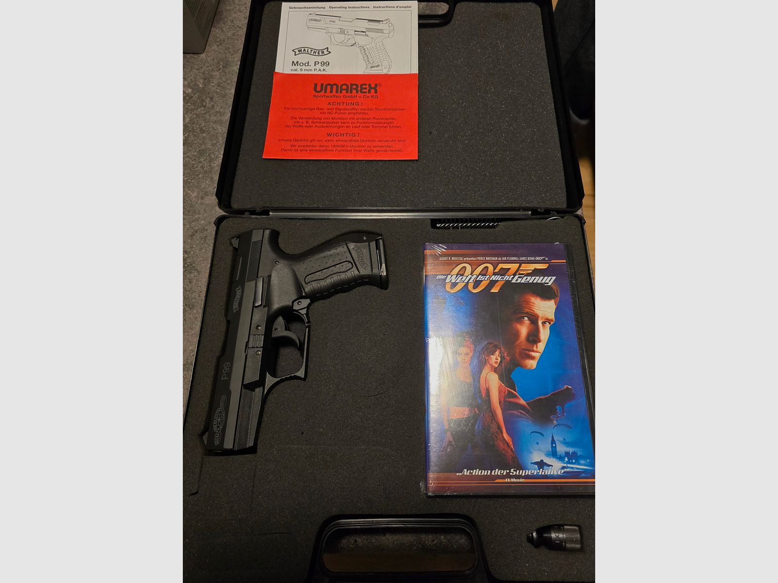 Walther P99 Schreckschuss James Bond Sonderedition 9mm PAK
