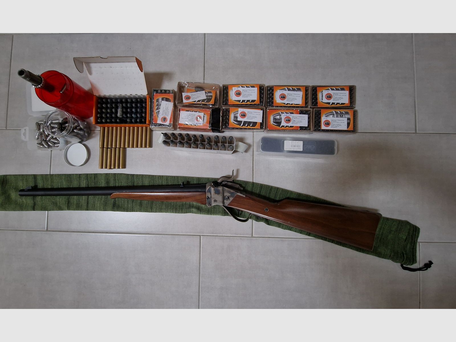 Davide Pedersoli Sharps Carbine Zivilmodell Perkussionsgewehr, Kal. .45