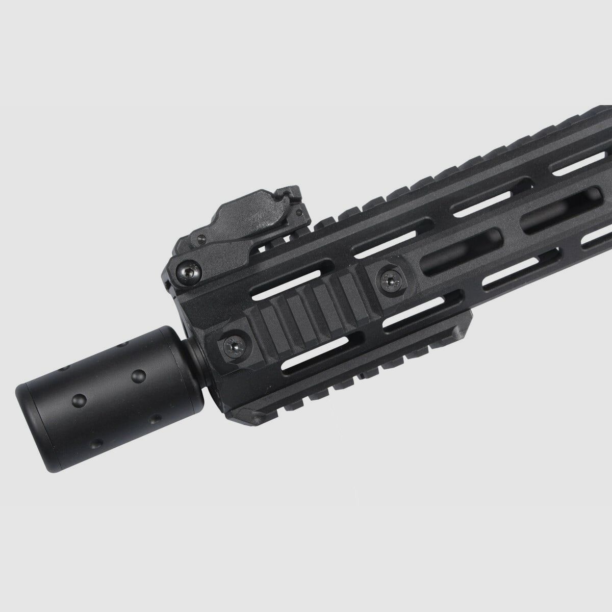 M4 AR15 M-LOK SilentOps 8 Zoll CHARLIE Schwarz S-AEG Airsoft Gewehr Frei ab 18 Jahren | Delta Armory