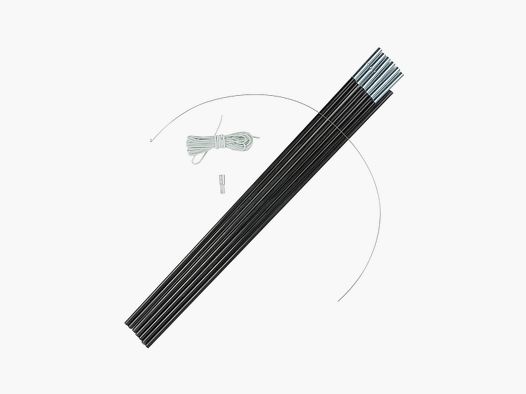 Highlander Forces Zeltstangen 7,9 mm 9er Set Fiberglas