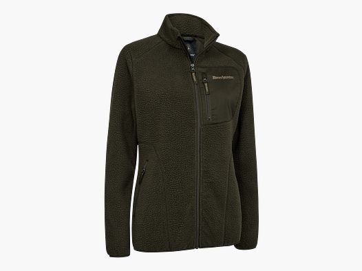 Lady Atlas Fleece Jacke - Forest Green – Kleidergröße Damen: 40
