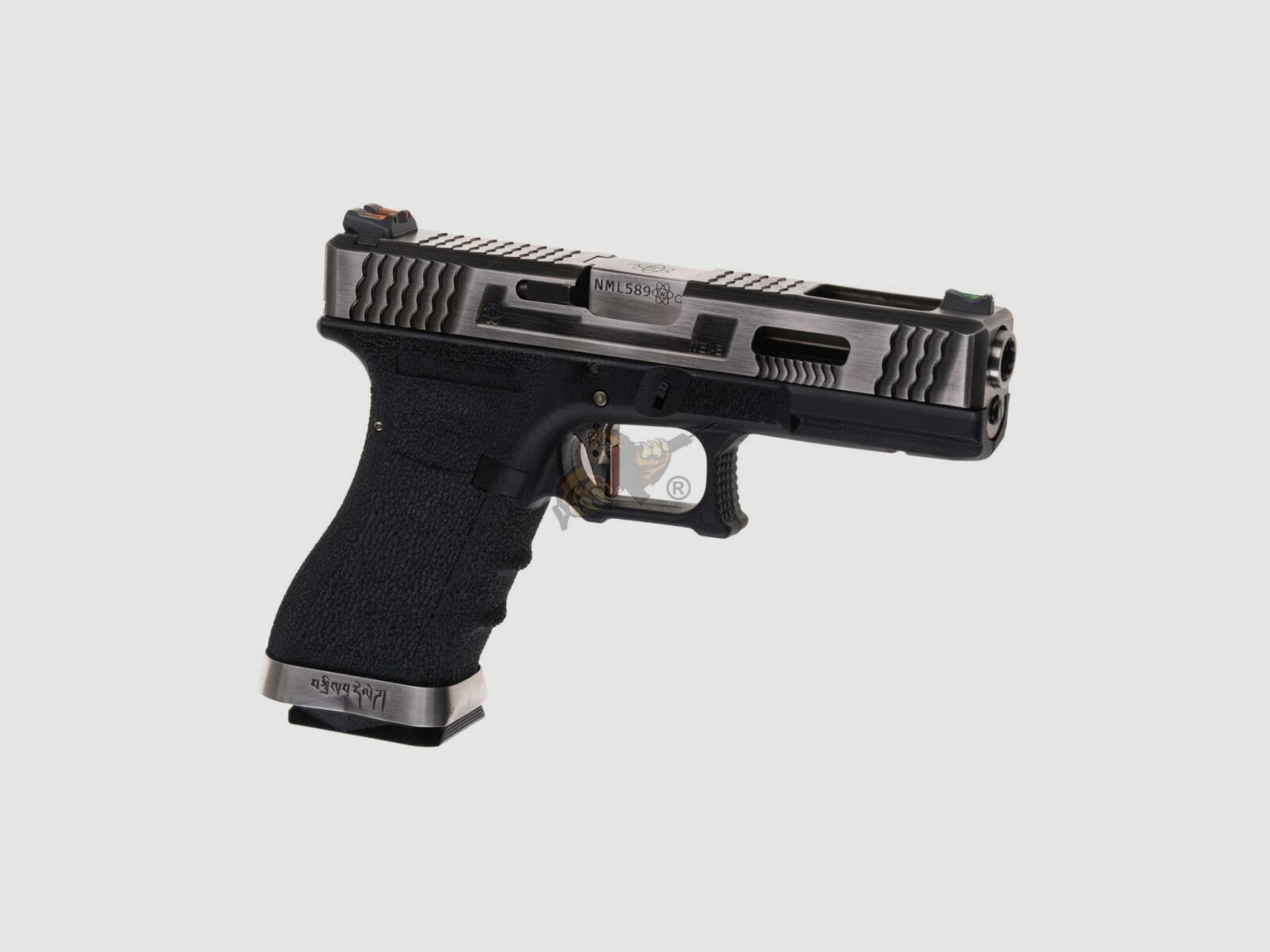 WE Custom 17 Wersja Metalowa Dual Tone Czarny GBB -F-
