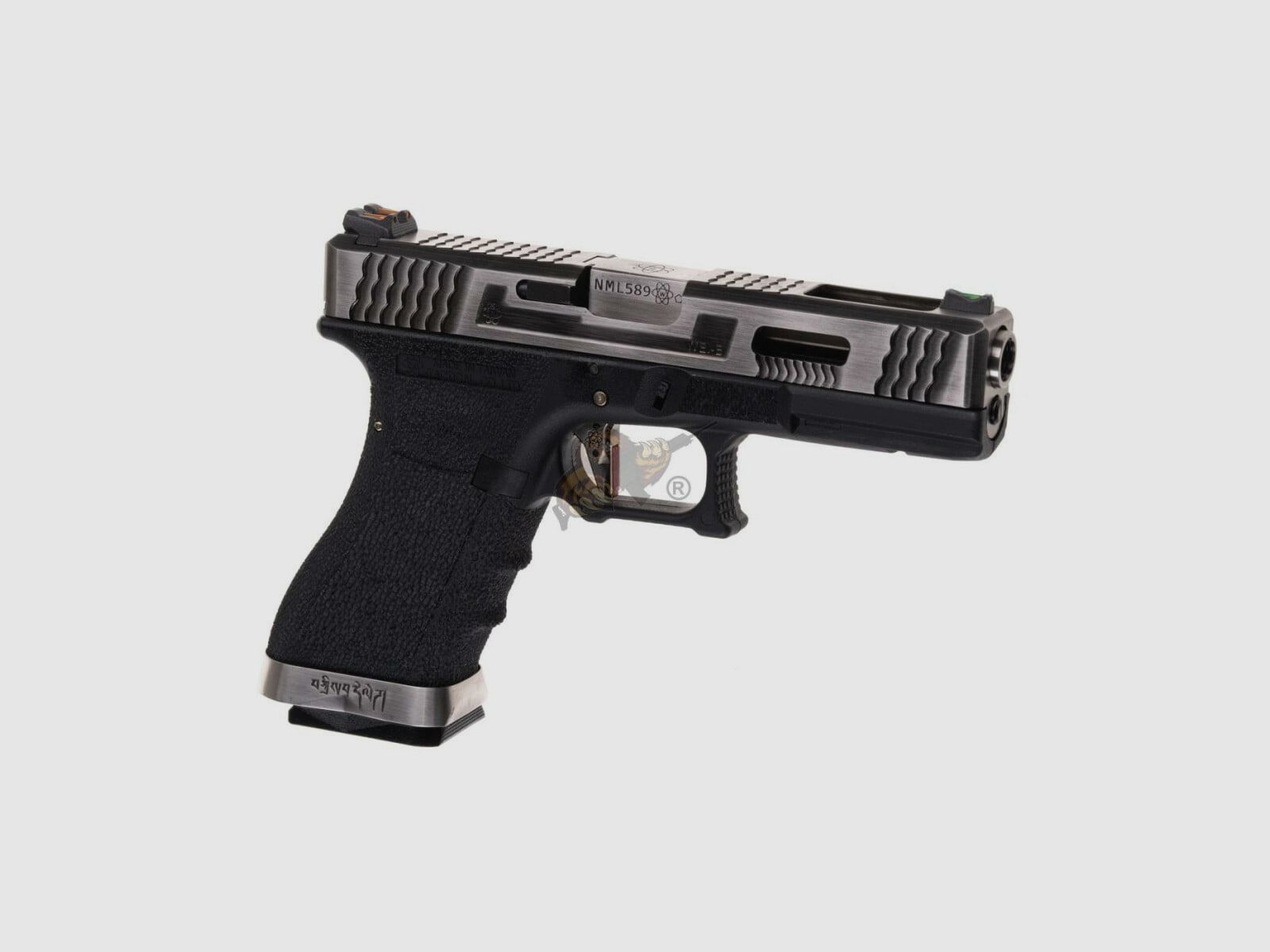 WE Custom 17 Version Métallique Dual Tone Noir GBB -F-