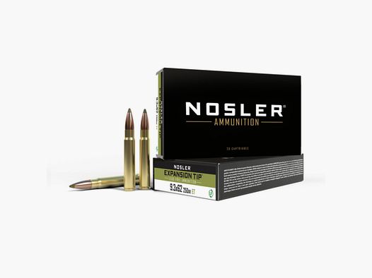 ETA 9.3x62 Mauser 250g munizione espansiva senza piombo.