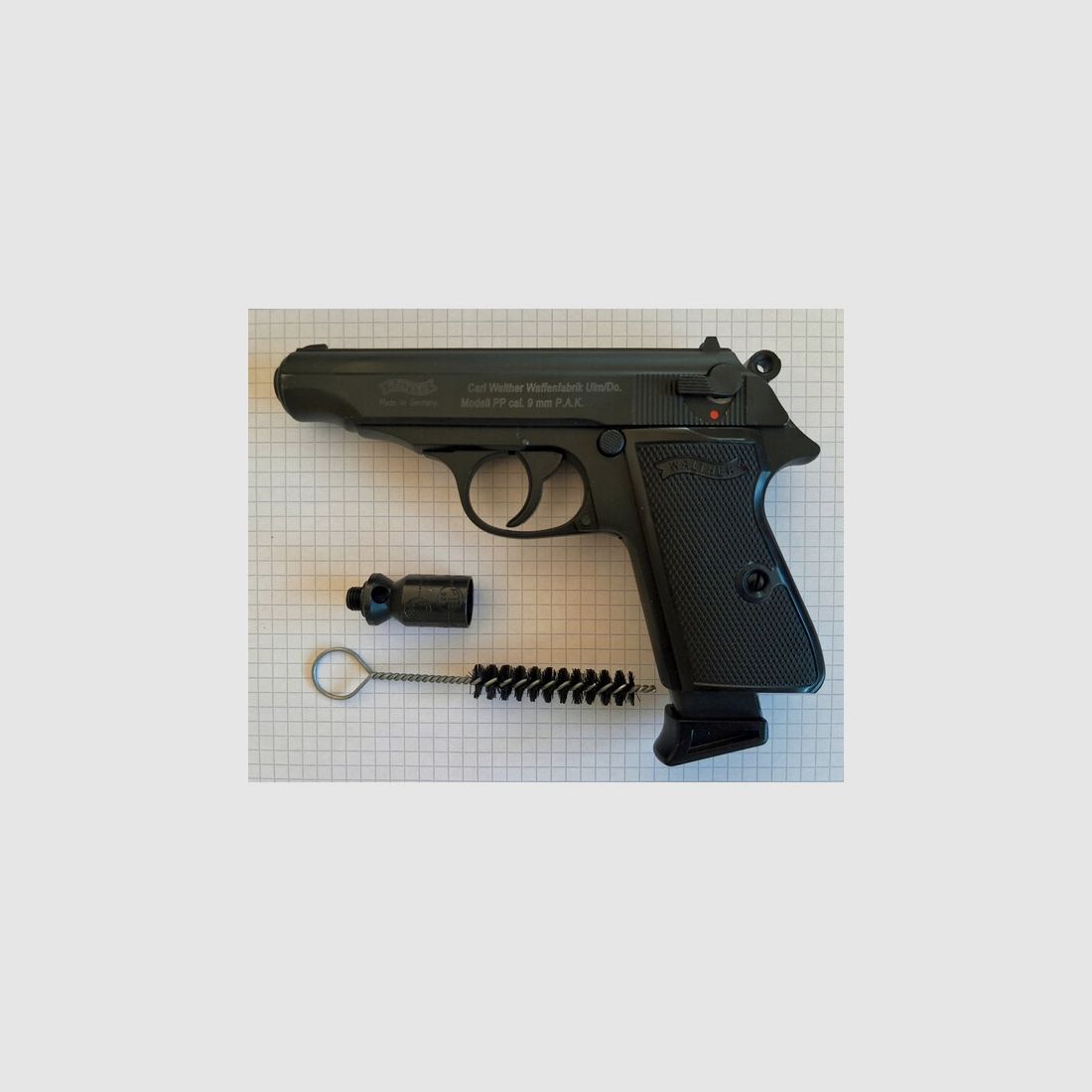 Walther PP - 9mm P.A.K. - PTB 923 – Klassiker in Top-Zustand