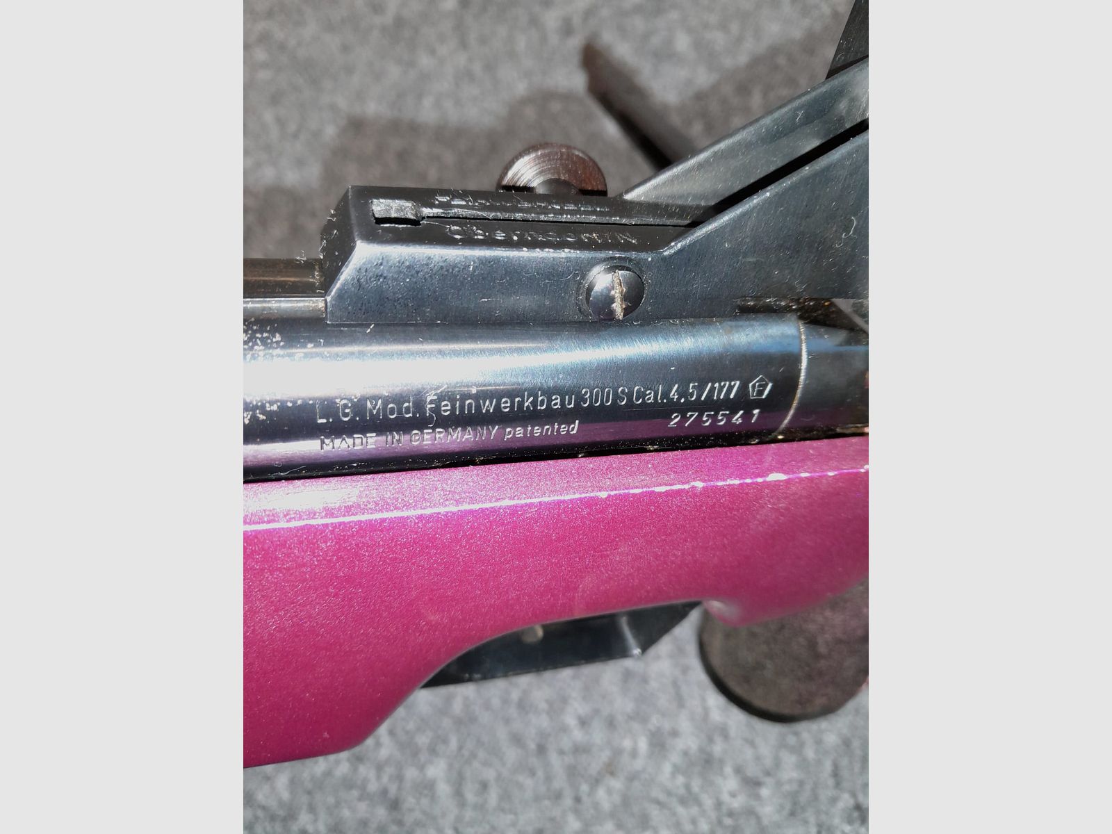 Feinwerkbau 300S rifle de aire, imagen 6 de 10