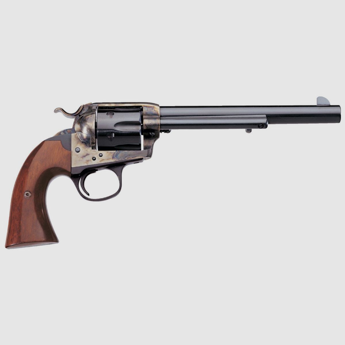 REV UBER 1873 CATTLEMAN .QD .357M 7.1/2" .BISLEY US CODE 346041, image 1 of 2