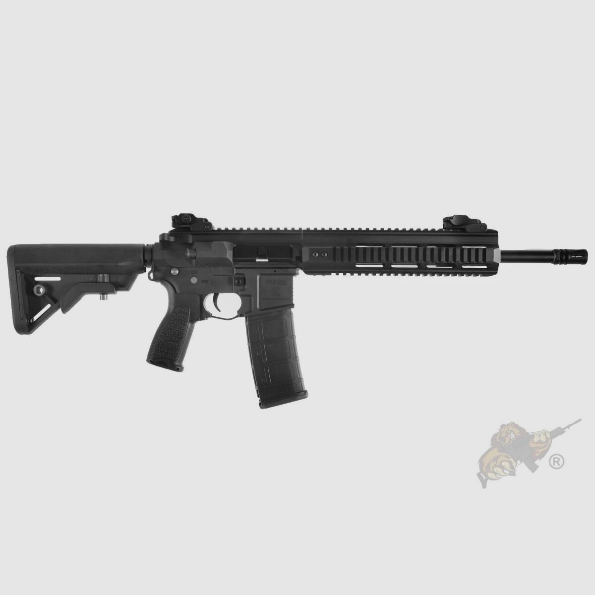 Proarms PAR MK3 14.5 inch full metal black HPA airsoft rifle free from 18 years | Delta Armory
