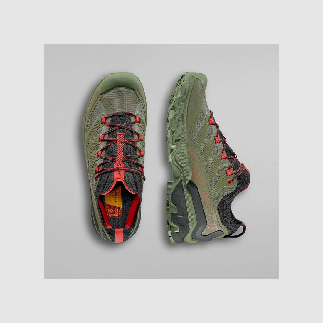 Chaussures – Homme – LA SPORTIVA – ULTRA RAPTOR 3 Cypress/Mountain Red, image 4 sur 7