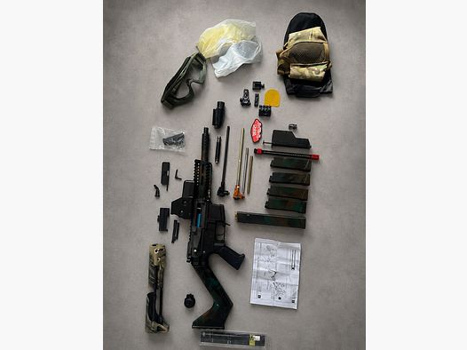 G&G ARP9 con Gate e Maxx Hop up e V2 Split Gearbox con molti accessori