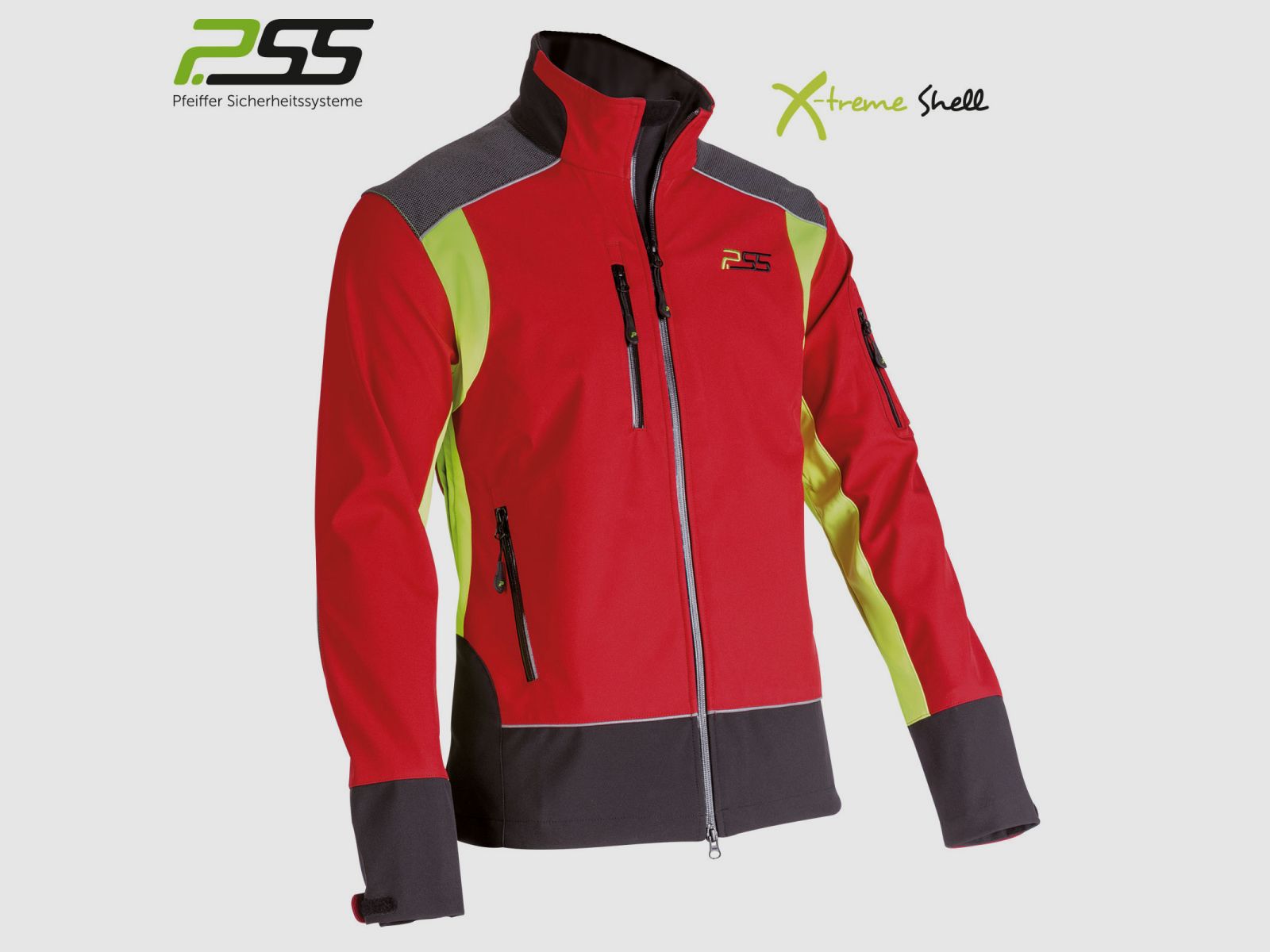 PSS X-treme Shell Softshell-Jacke