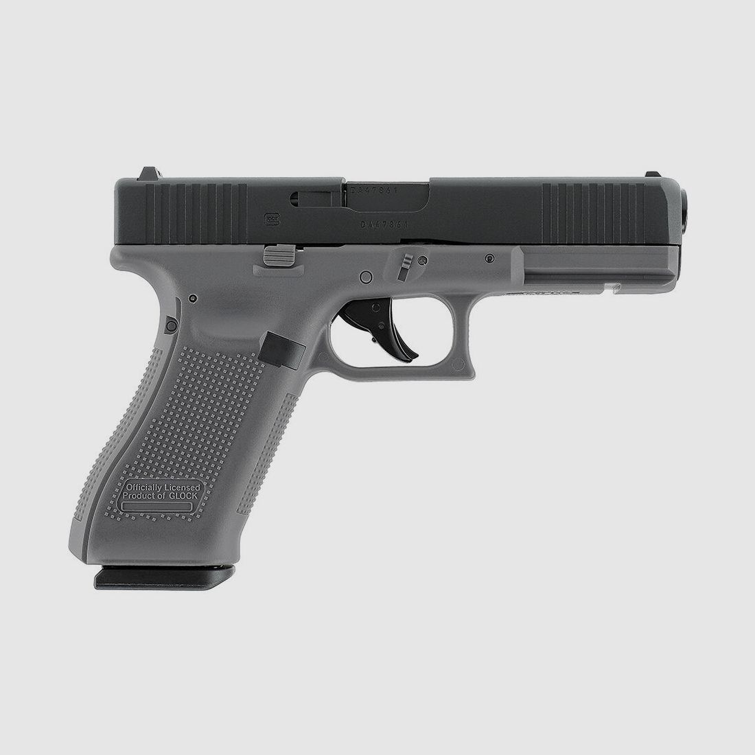 Glock 17 Gen5 Co2 Pistole Blowback 4,5mm BB Tungsten Gray