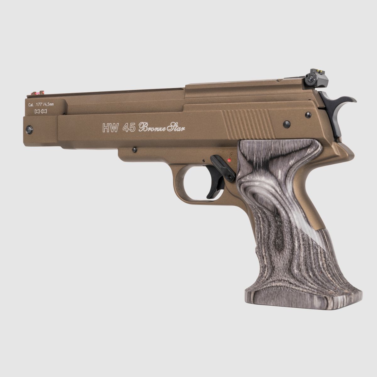 Luftpistole Weihrauch HW 45 Bronze Star Kal. 4,5mm