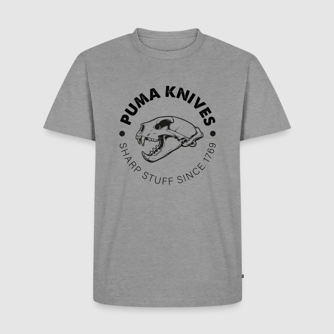PUMA Men´s Premium T-Shirt "PUMA KNIVES Skull BW"