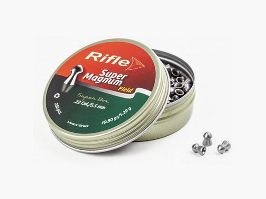 Rifle Super Magnum Field – Cal. 5,5 mm (.22) 19,90 gr – 250 pz
