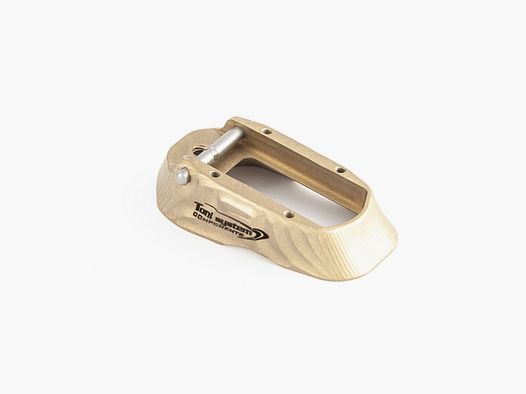 Magwell en laiton pour poignées Vibram pour 1911 - TONI SYSTEM/Brass magwell for Vibram grips for 1911 * CODE ARTICLE MOV1911-BR