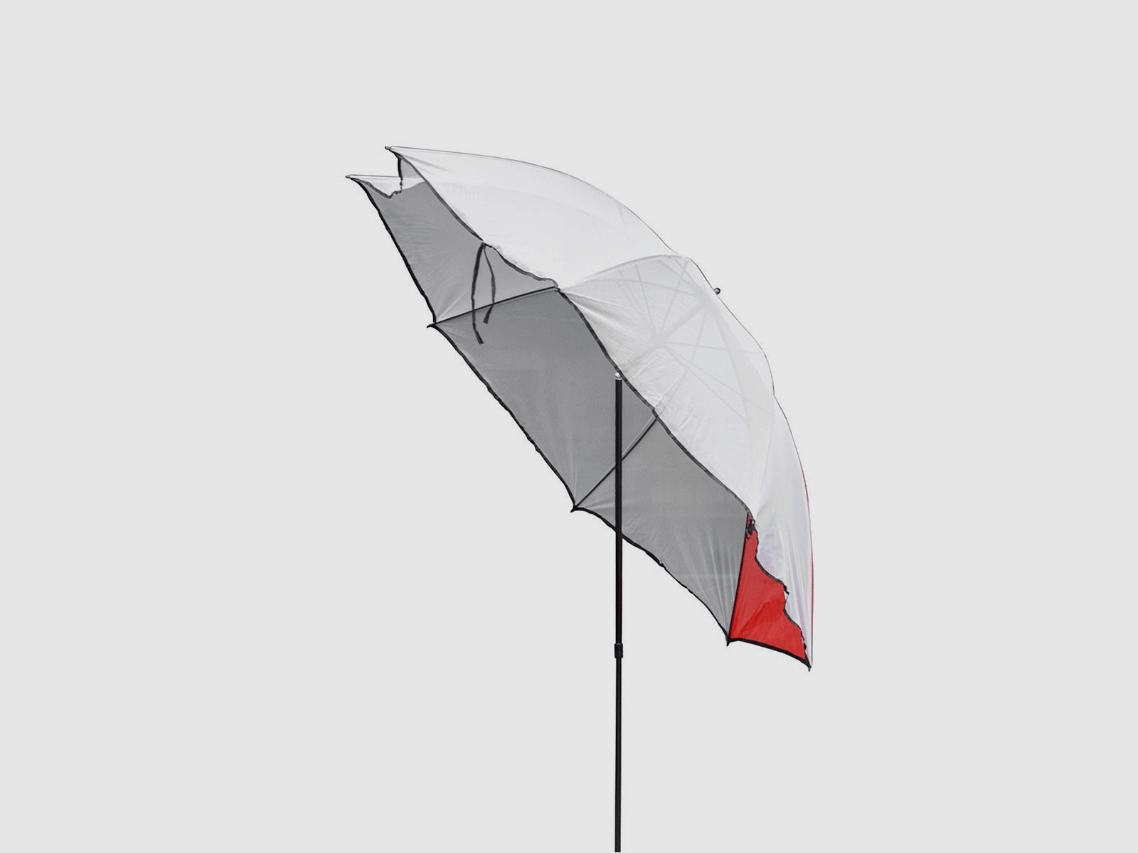 MILO – PARAPLUIE DE STADE AVEC FILET 2,50m, image 2 sur 3