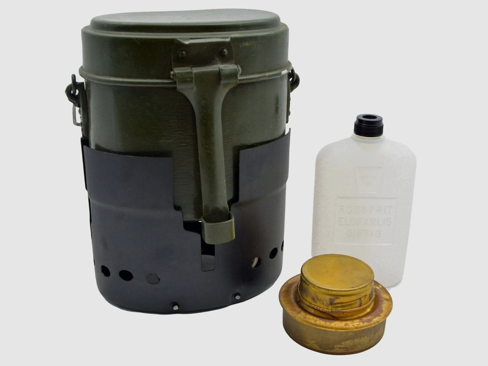 Diverse Kochgeschirr mit Kocher gebraucht