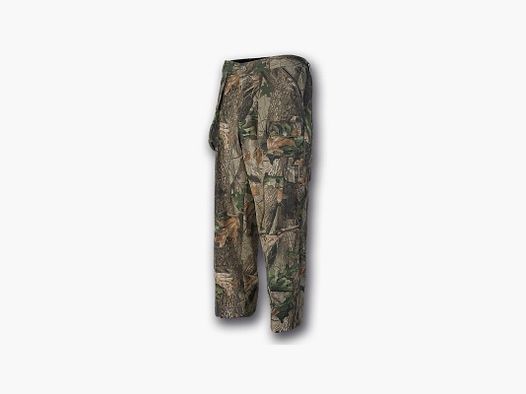 Ongevoerd Katoenen Broek Hardwood Patton