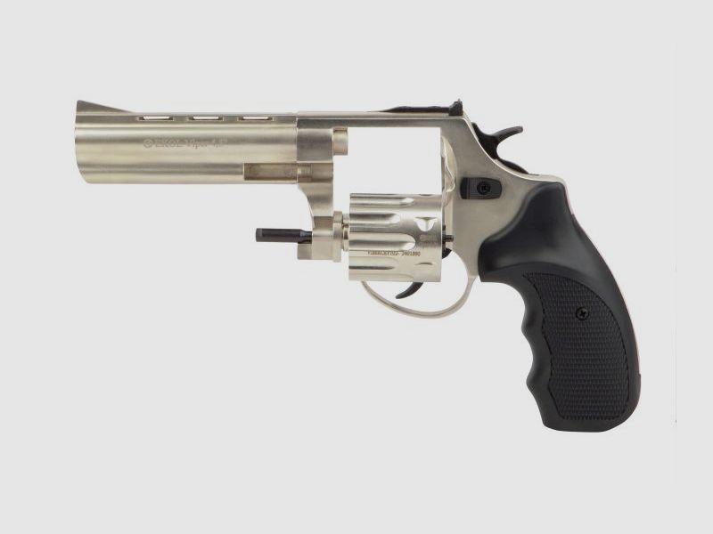 REVOLVER À BALLES À BLANCHE EKOL VIPER 4,5" - NICKELÉ - 9MM RK., image 4 sur 6