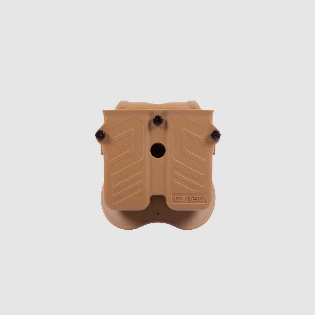 CYTAC Universal Double Mag Pouch R-Defender 9mm .40 .45 Khaki