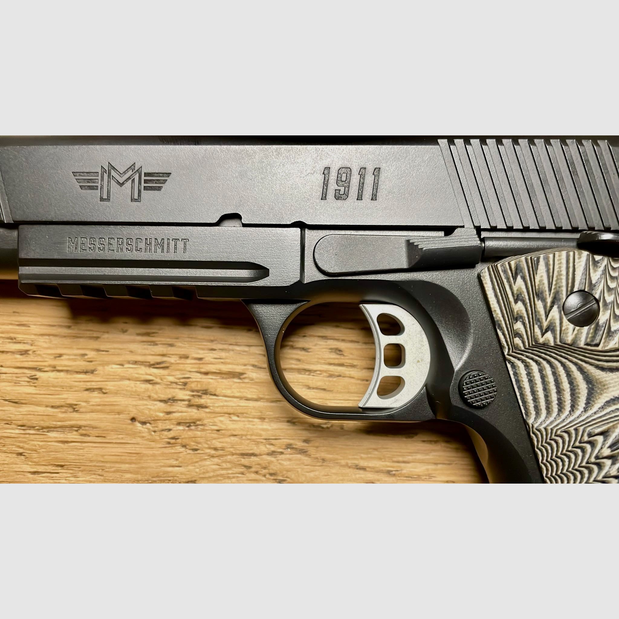 Messerschmitt ME 1911 Schwarz 5"LL Calibre9mmLuger  - en stock, imagen 3 de 5