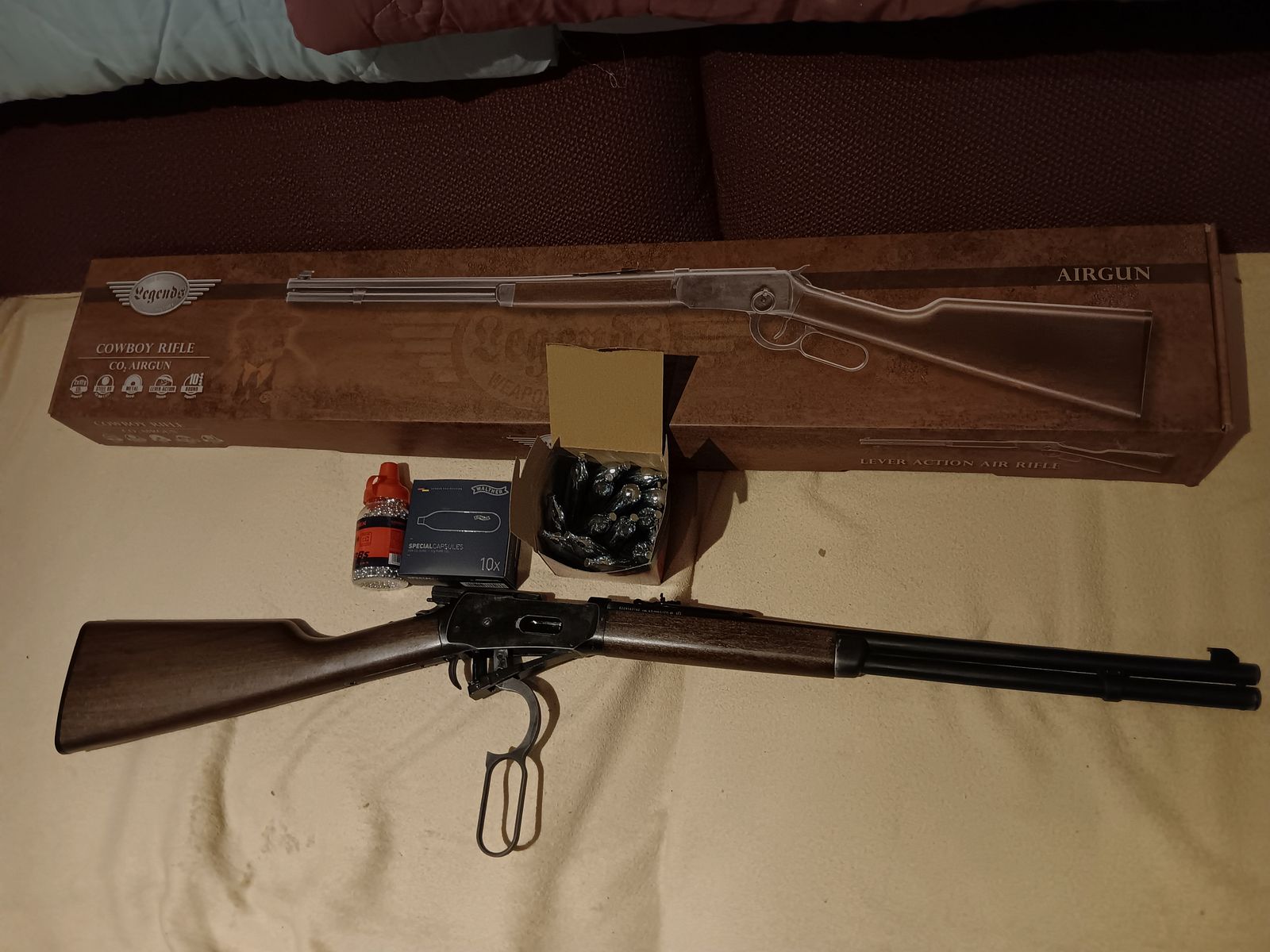 CO2-Cowboy-Rifle Legends,7,5J.4,5mm
