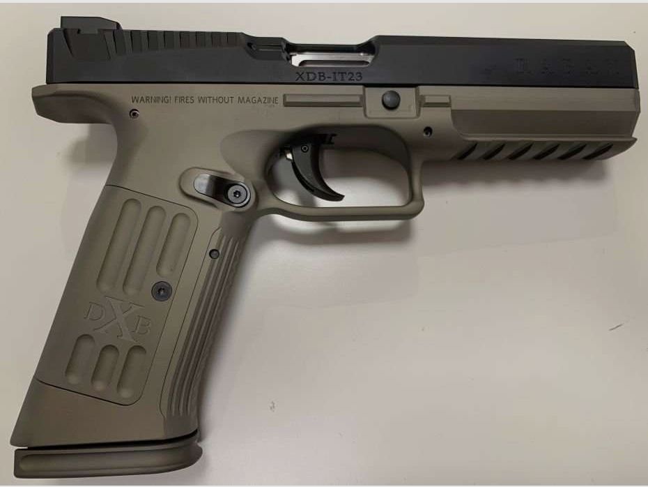 XDB Pistola Rapax Tactical Duotone Bronze Cal.9X19, imagen 5 de 8