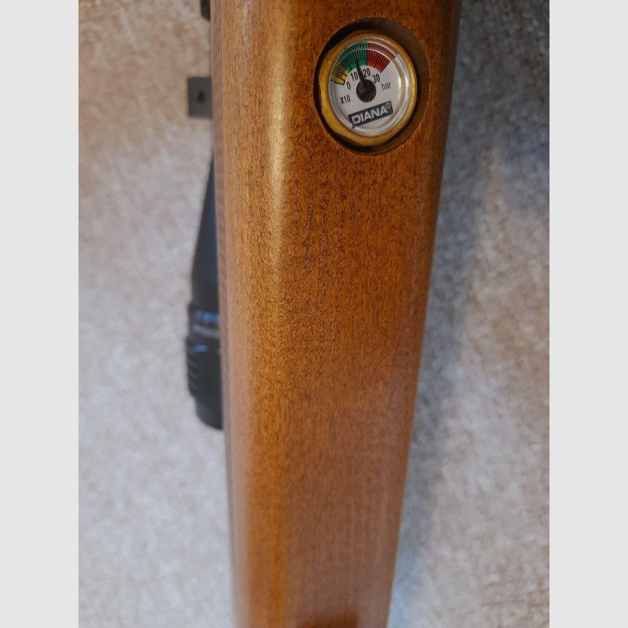 Airmax M22 mit Picatinny-Schiene und WestHunter Optik