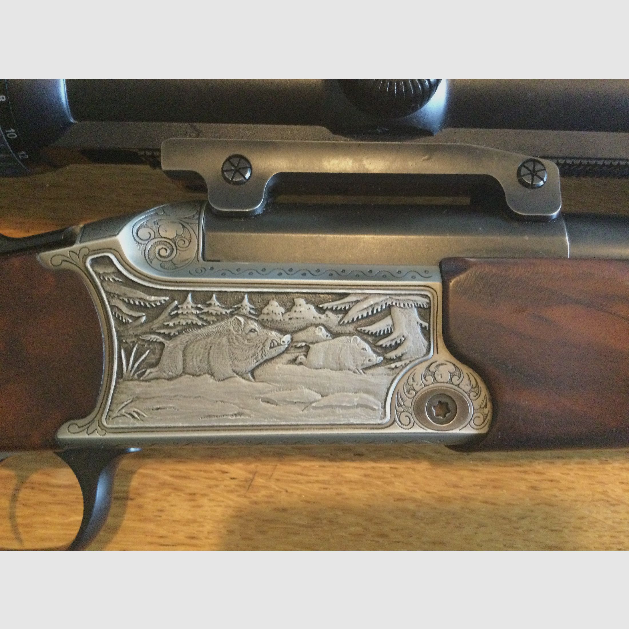 Blaser 97 Bergstutzen 6.5x57 R. 8x57 IS links